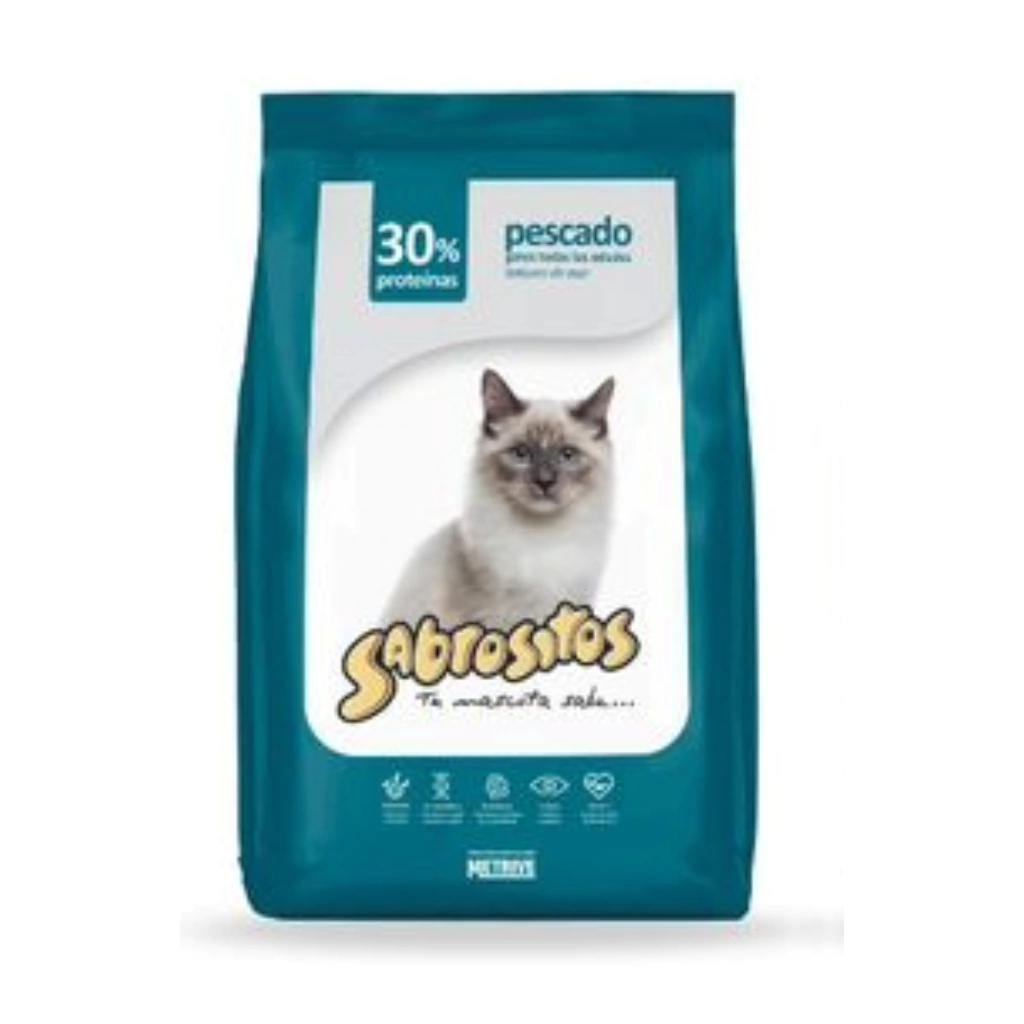 Diseño sin título (30) SABROSITOS GATO X 10Kg Sabor Pescado + Regalo - Imagen 1