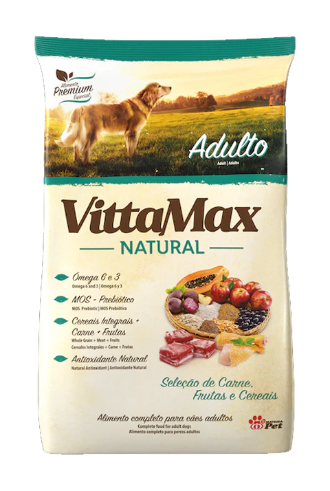 vittamax natural 22 VITTAMAX NATURAL Perro adulto X 15Kg + OBSEQUIO - Imagen 1