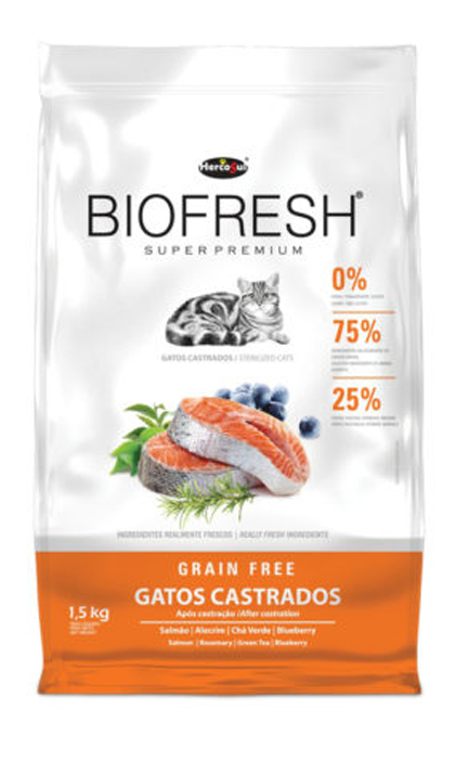 biofresh correcto BIOFRESH Gato adulto castrado 1,5 Kg + Regalo - Imagen 1