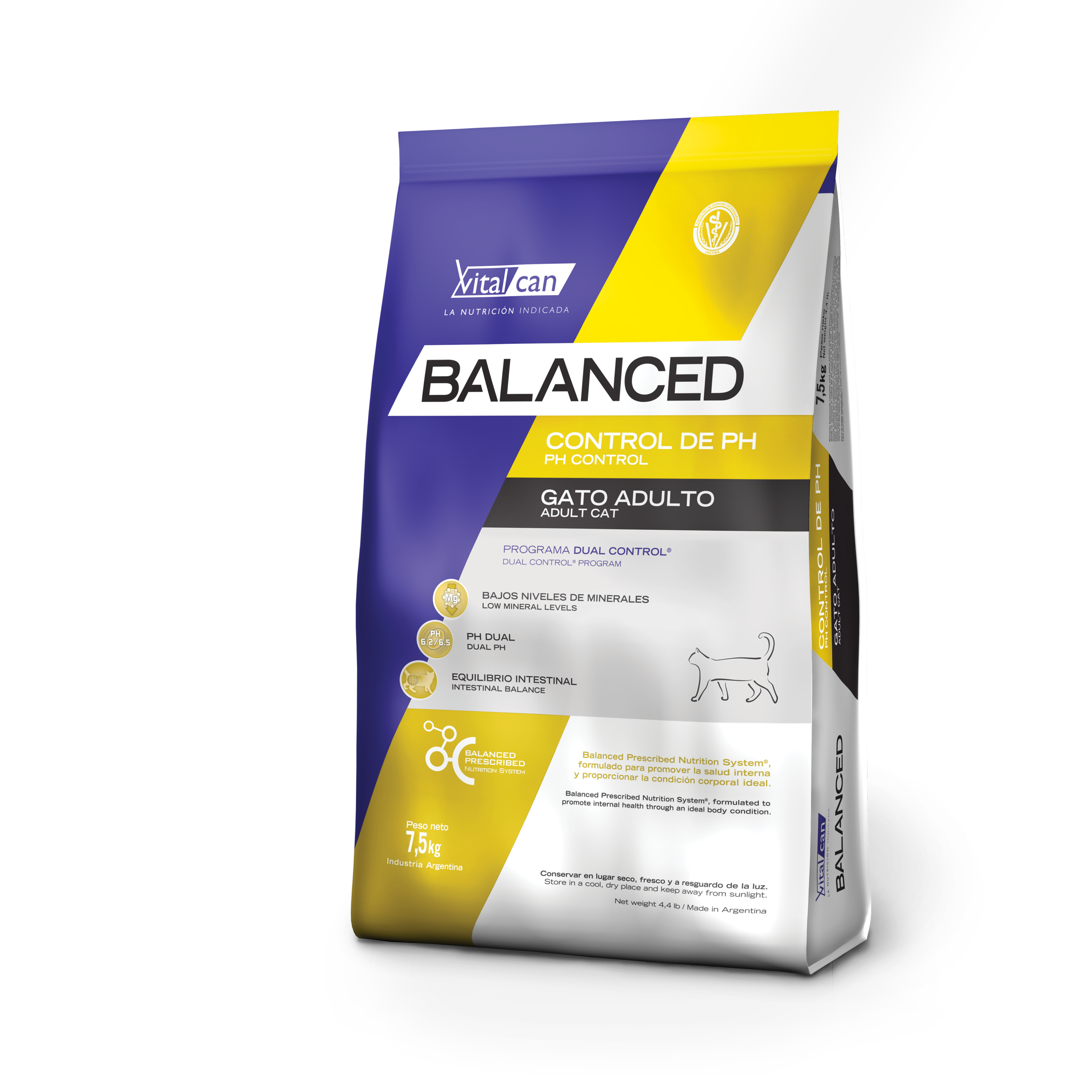 Gato PH PERFIL x7,5 BALANCED Gato Control PH X 7,5 + Obsequio (OFERTA) - Imagen 1