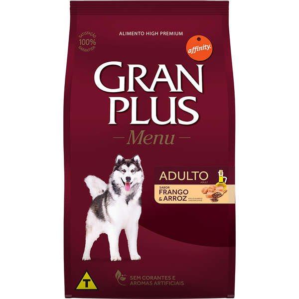 racao-gran-plus-menu-para-caes-adulto-sabor-carne-e-arroz-20kg-6819 GRAN PLUS Alimento Adulto 20Kg Pollo y Arroz + OBSEQUIO - Imagen 1