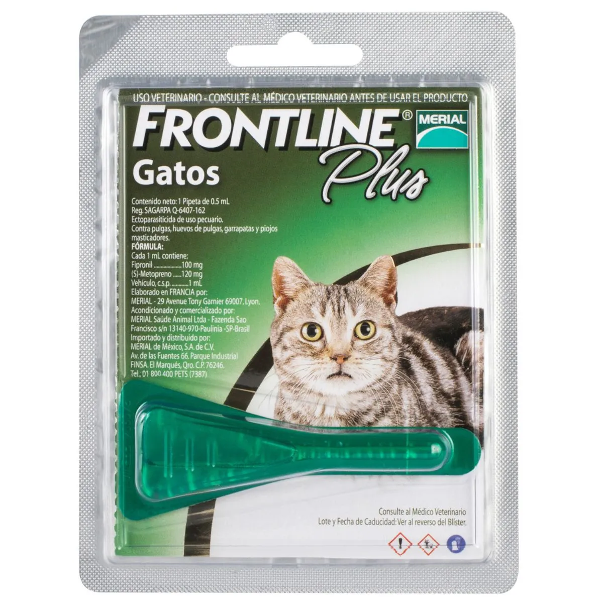 186613-1200-auto Pipeta Frontline Plus - Gatos - Imagen 1