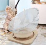 Cama plastico gato + juguete!! - Imagen 2